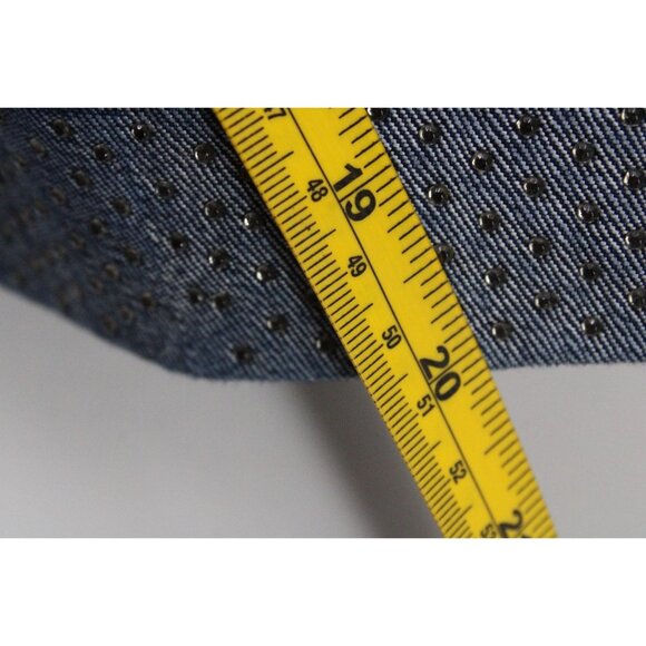 INC Denim Cropped Jeans Womens Blue Medium Washed Thick Stitching Cotton Size 8 - Picture 8 of 8